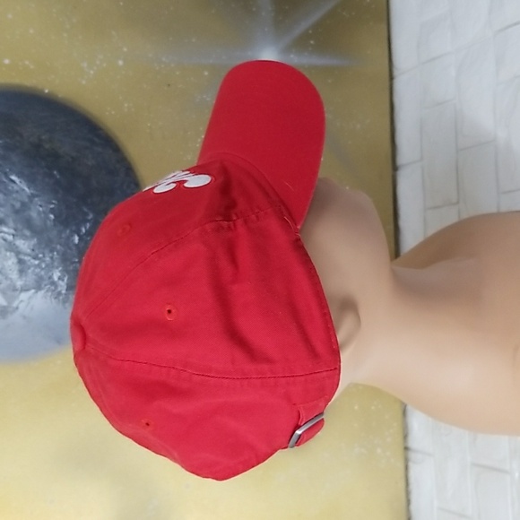 Vintage Memphis Retro Scrip tigers Adidas Dad Hat - Red - Picture 4 of 5